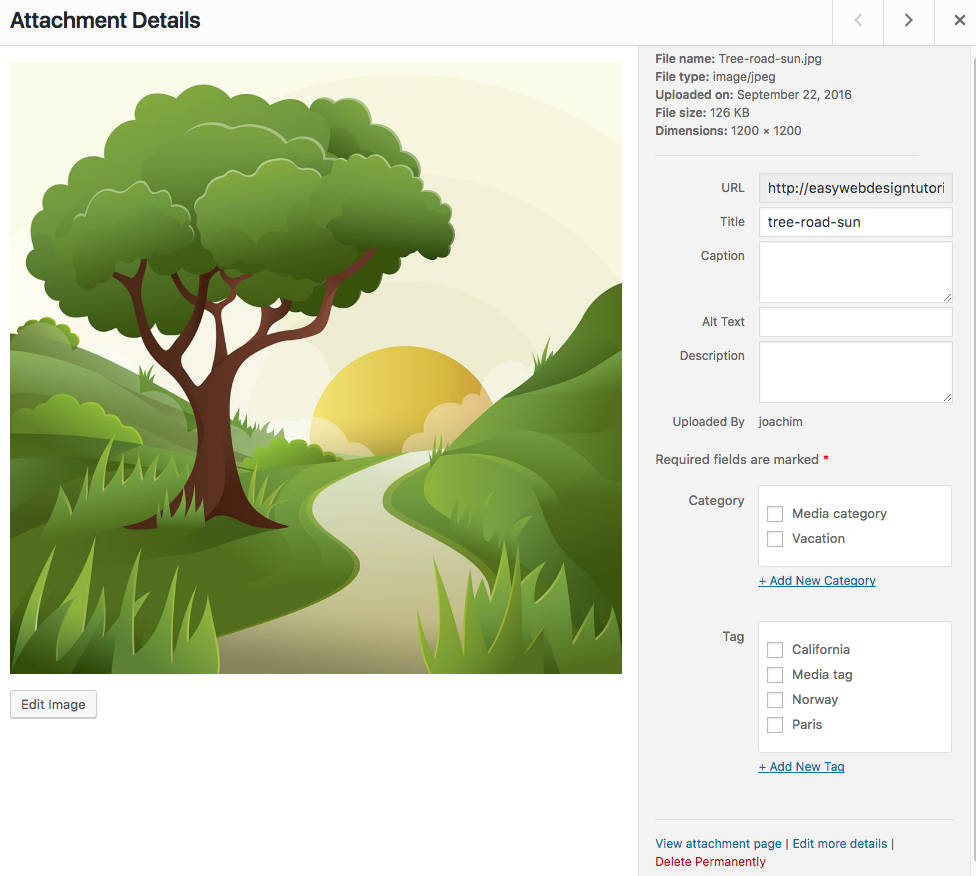 Media Taxonomies Attachment details 2017.